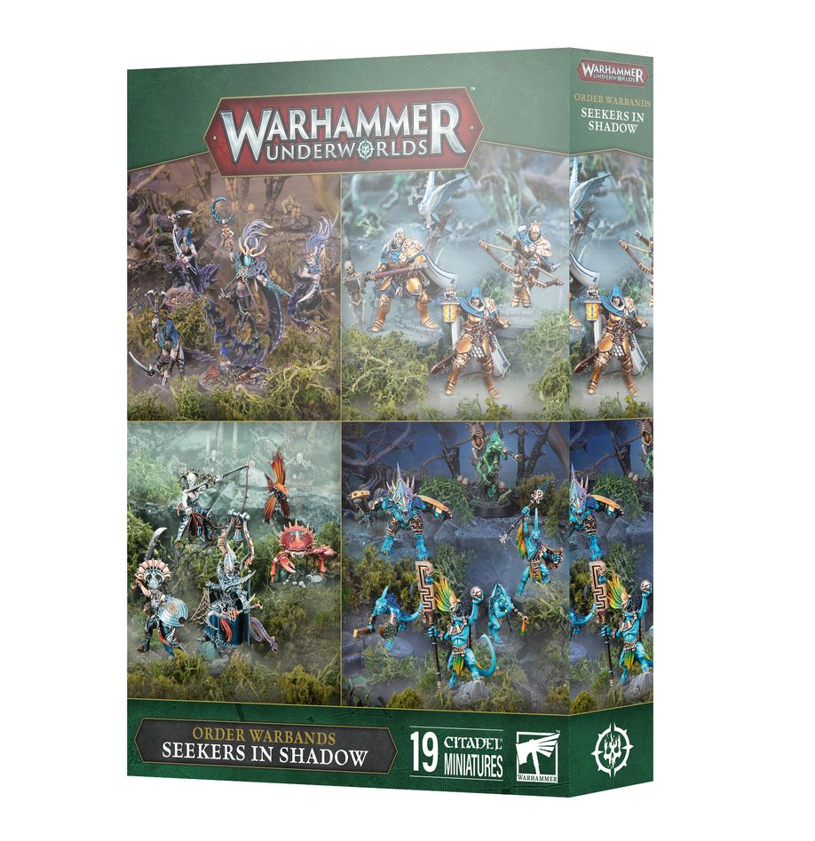 Warhammer Underworlds: Order Warbands: Seekers in Shadow (109-40) (Kriegerscharen der Ordnung: Sucher in den Schatten) (2025)