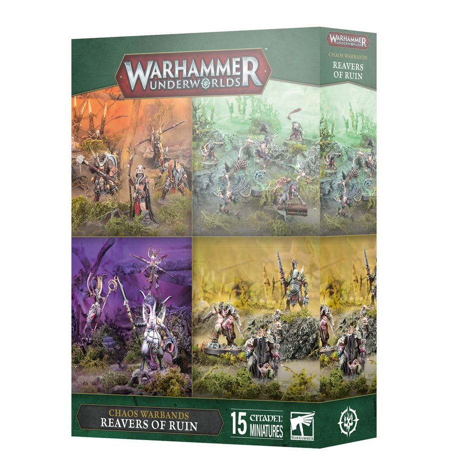 Warhammer Underworlds: Chaos Warbands: Reavers of Ruin (109-41) (Kriegerscharen des Chaos: Plünderer der Verderbnis) (2025)