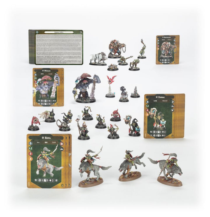 Warhammer Underworlds: Destruction Warbands: Gitz and Goliaths (109-43) (Kriegerscharen der Zerstörung: Gits und Große) (2025)