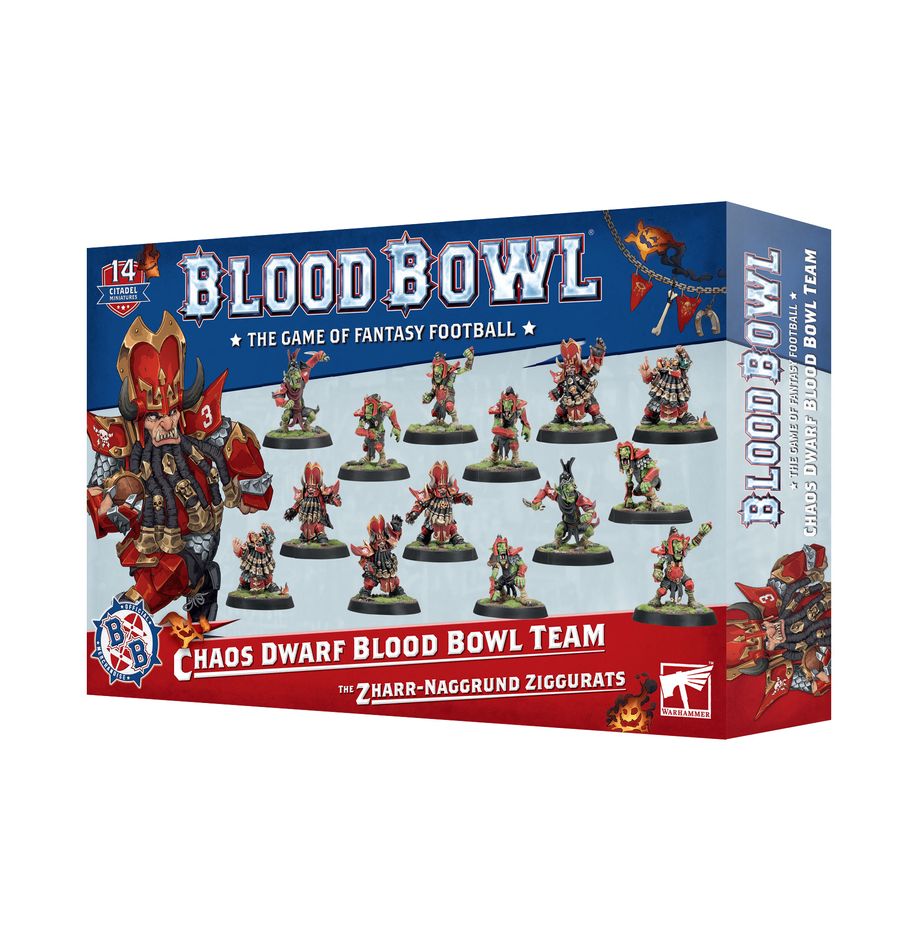 Blood Bowl: Chaos Dwarfs Team - Die Zharr-Naggrund Ziggurats (201-11)