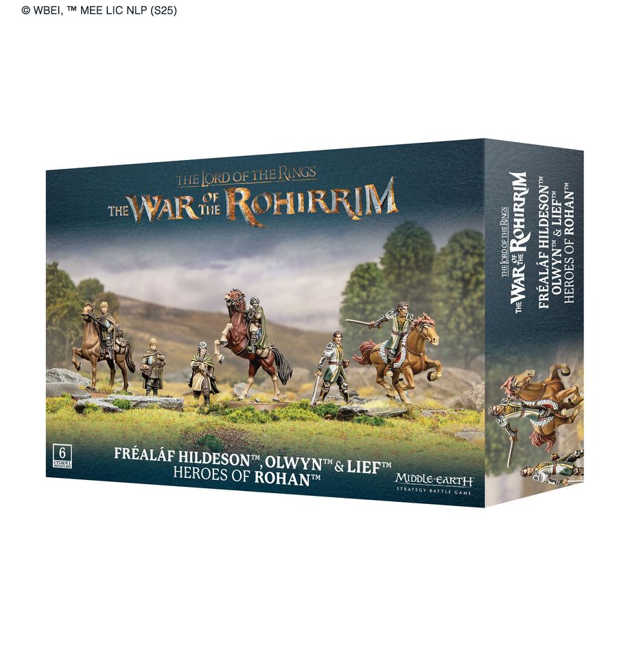 Middle-Earth: Fréaláf Hildeson™, Olwyn™ & Lief™, Heroes of Rohan™ (30-99) (Fréaláf Hildesohn™, Olwyn™ & Lief™, Helden von Rohan™)