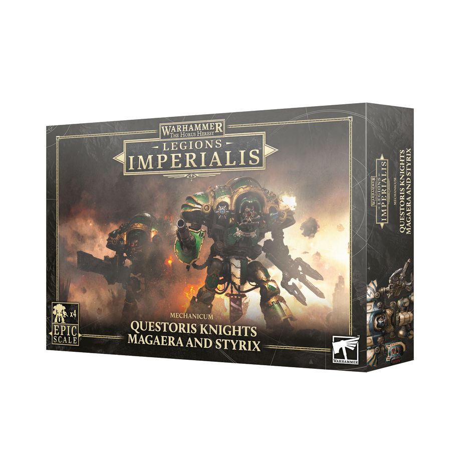 Legions Imperialis: Mechanicum Questoris Knights Magaera und Styrix (03-88)