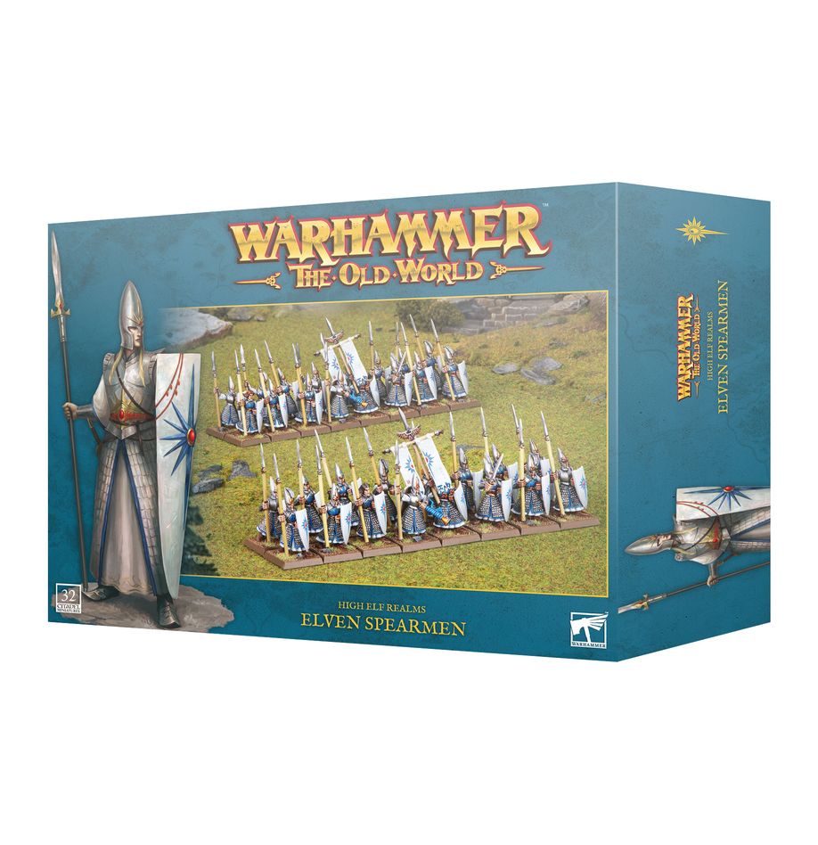 The Old World - High Elf Realms Elven Spearmen (13-15) (Elfische Speerträger)