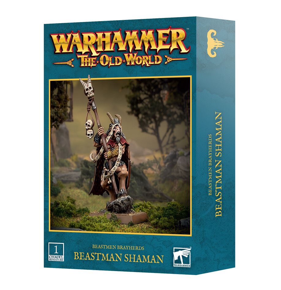 The Old World - Beastmen Brayherds Beastman Shaman (08-111) (Schamane der Tiermenschen)