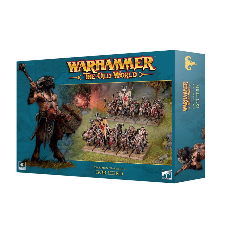 The Old World - Beastmen Brayherds Gor Herd (08-106) (Tiermenschen-Großherden Gor-Herde)