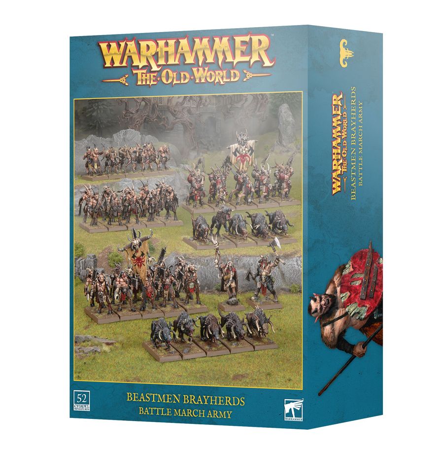 The Old World - Beastmen Brayherds: Battle March Army (08-112) (Gefechtsmarsch-Armee der Tiermenschen-Großherden)