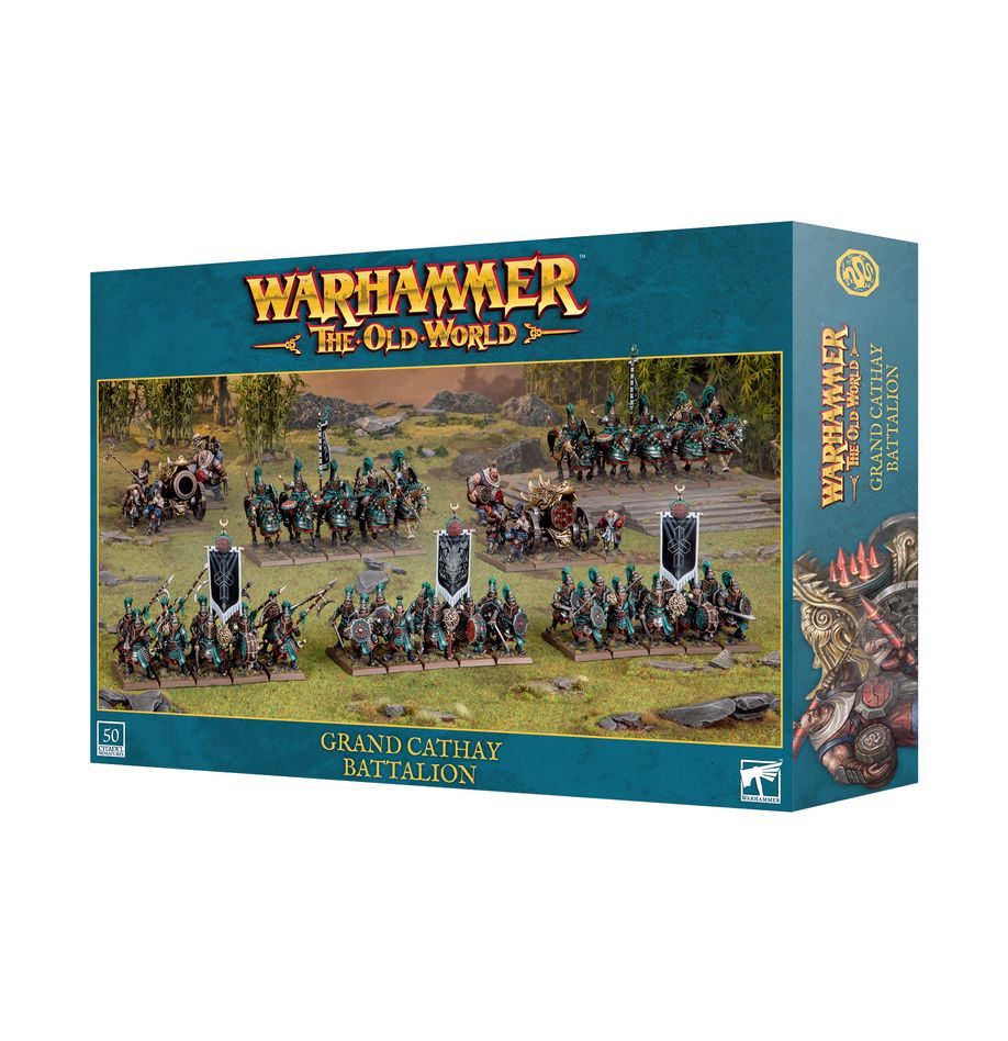 The Old World - Armies of Grand Cathay Grand Cathay Battalion (06-203) (Bataillon des Großkaiserreichs Cathay)