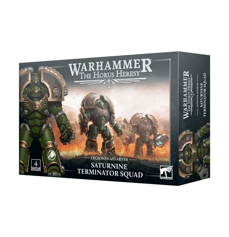 Horus Heresy - Legiones Asartes: Saturnine Terminator Squad (31-124) (Saturnine-Terminatortrupp)