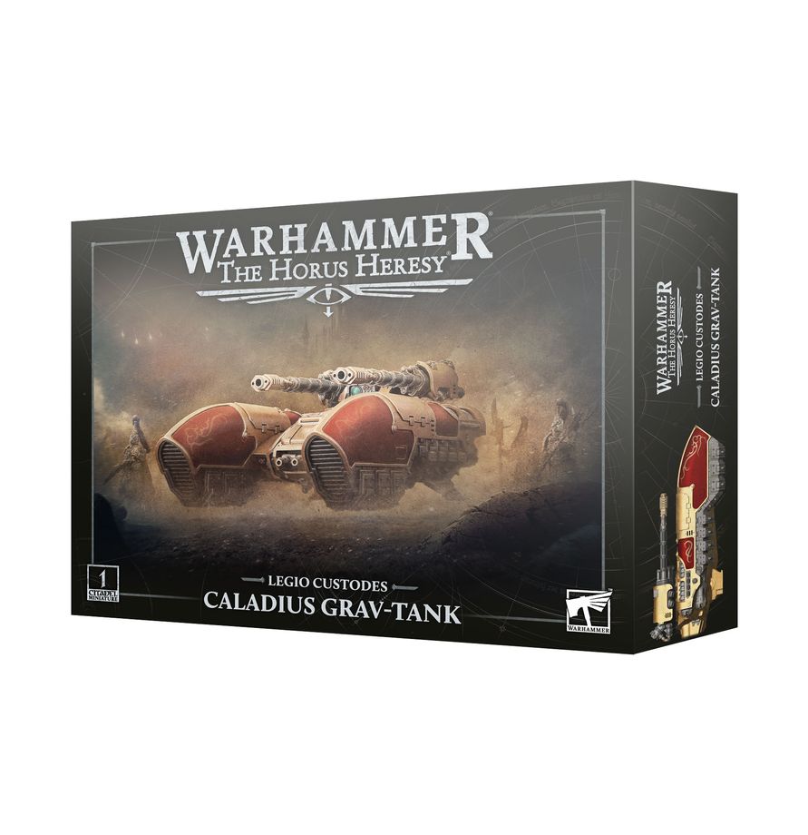 Legio Custodes: Caladius Grav-tank / Caladius Annihilator Grav-tank (31-138) (Antigravpanzer Caladius / Antigravpanzer Caladius Annihilator)