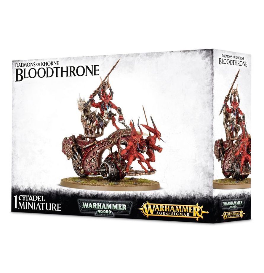 Daemons Of Khorne: Skull Cannon / Blood Throne of Khorne (Mail Order) (Schädelkanone  / Blutthron des Khorne)