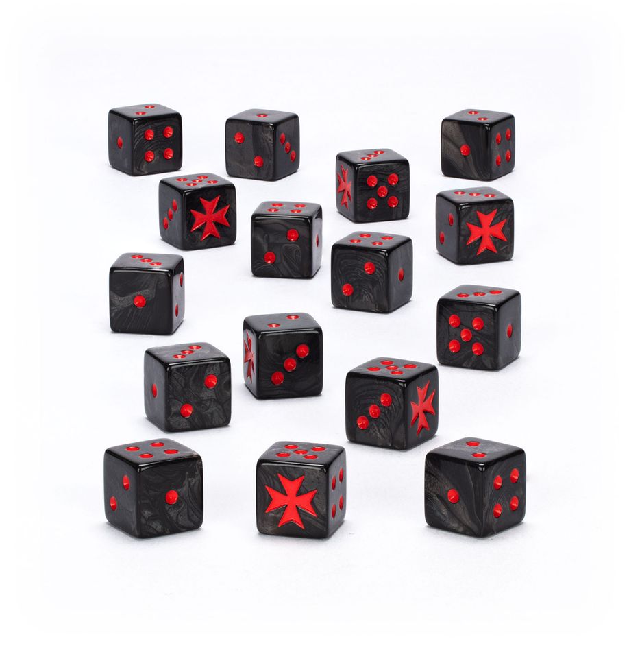Black Templars: Dice Set (55-51) (Black Templars Dice)