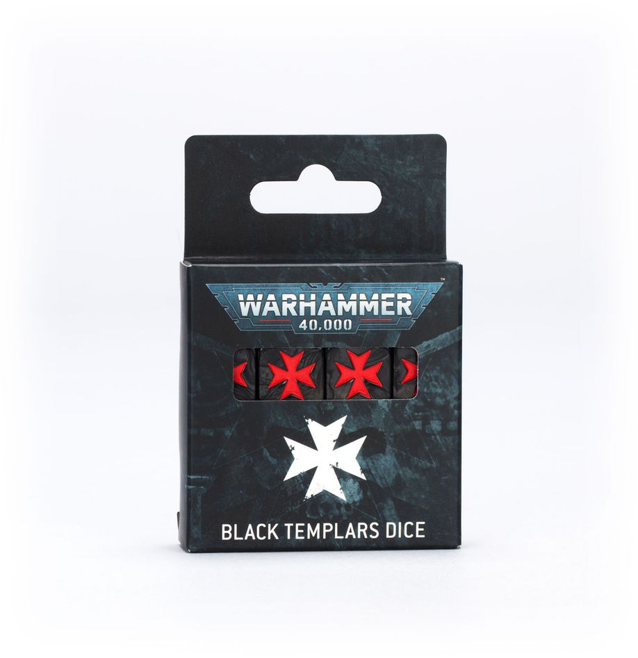 Black Templars: Dice Set (55-51) (Black Templars Dice)