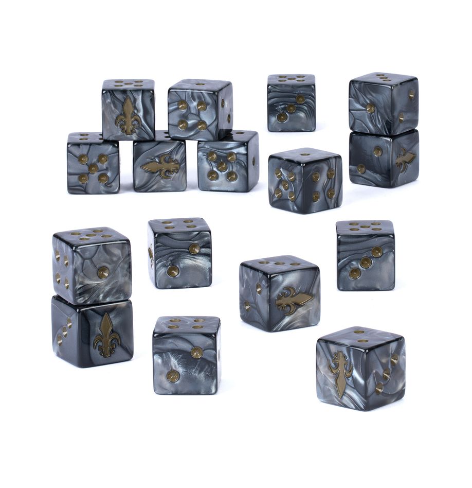 Adepta Sororitas: Dice Set (52-05) (Würfelset der Adepta Sororitas)