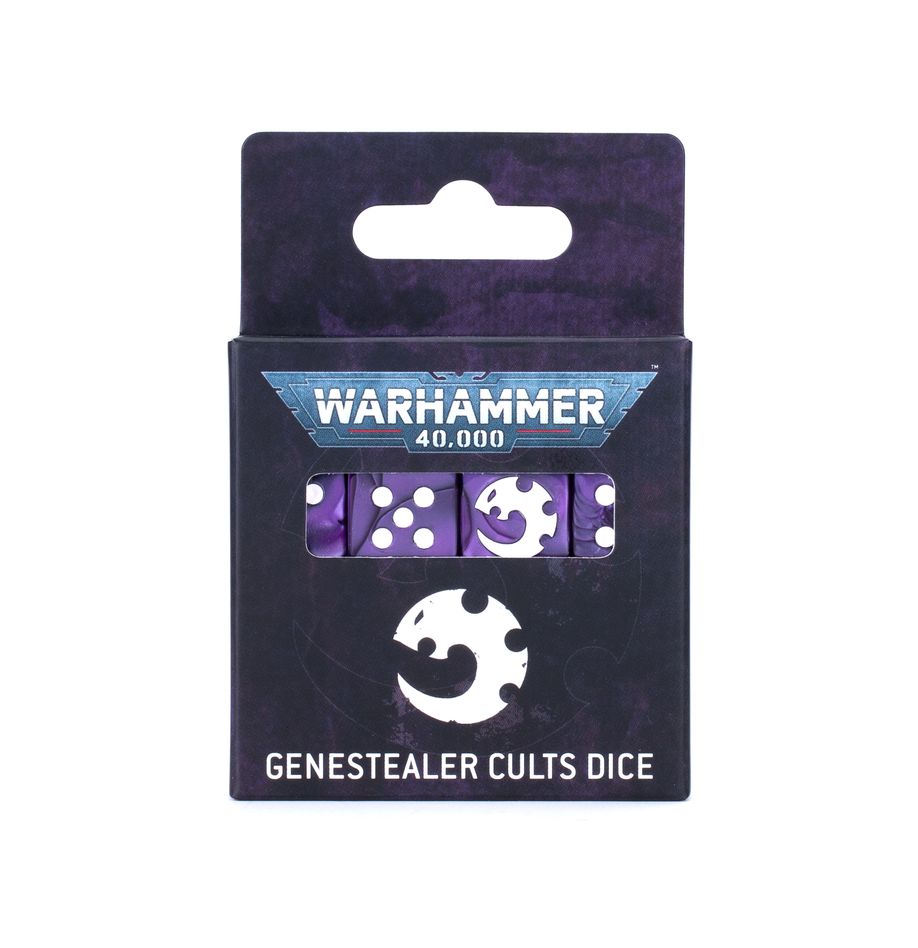 Genestealer Cults : Dice Set (38-04) (Würfelset der Symbiontenkulte)