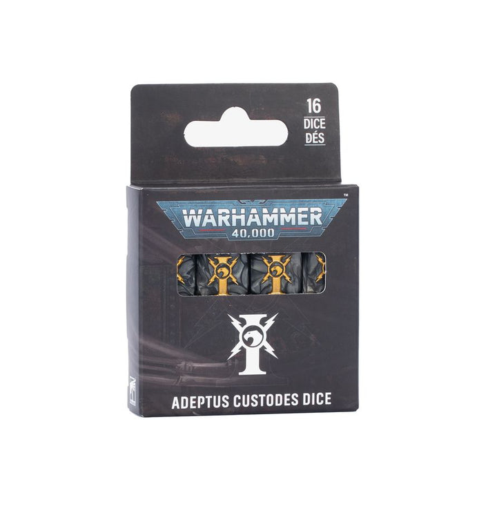 Adeptus Custodes : Dice Set (01-16) (Würfel des Adeptus Custodes)