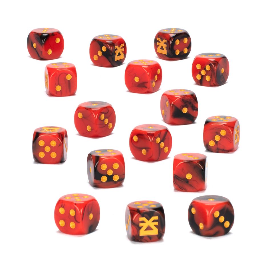 Blades of Khorne Dice (83-39) (Würfelset der Klingen des Khorne)