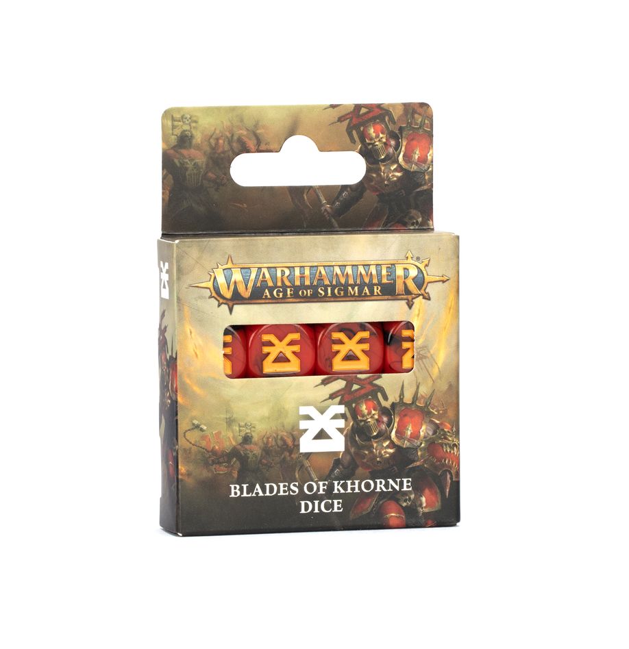 Blades of Khorne Dice (83-39) (Würfelset der Klingen des Khorne)