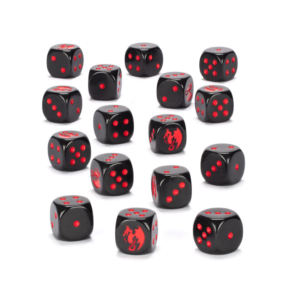 Soulblight Gravelords: Soulblight Gravelords Dice (91-99) (Würfelset der Seelenbrand-Grabesfürsten)
