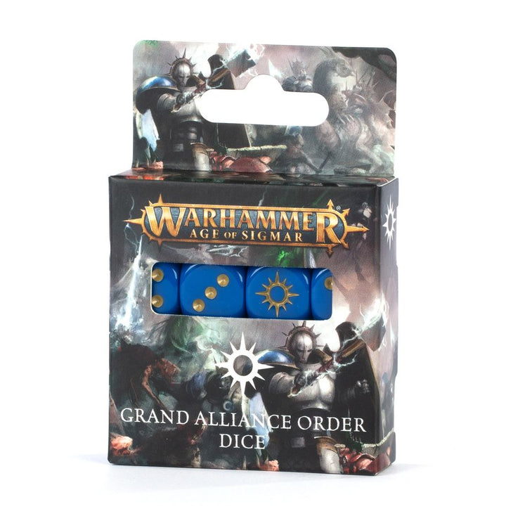 Age of Sigmar: Grand Alliance Order Dice Set (80-20) (Wüfel des Großen Bündnisses der Ordnung)