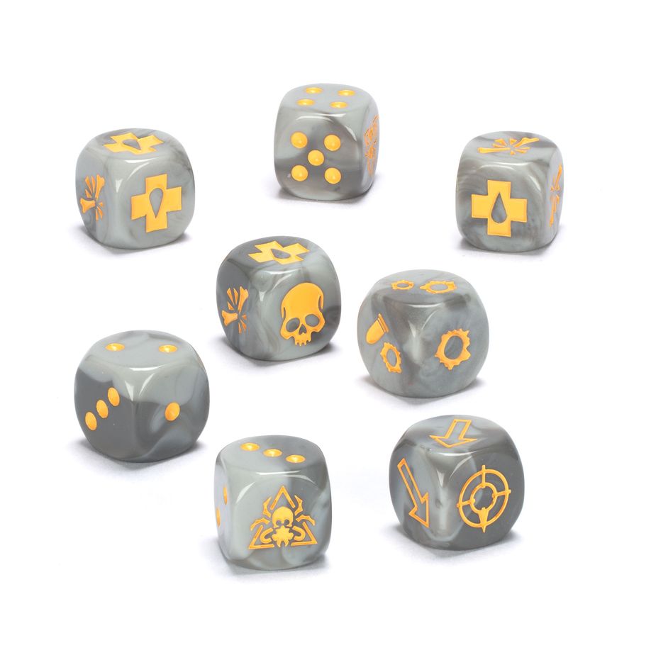 Necromunda: Tribes of the Wastelands Dice Set (301-50) (Würfelset: Tribes of the Wastelands)
