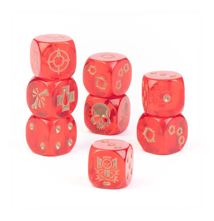 Necromunda: House Goliath Dice (300-03) (Würfel des Hauses Goliath)