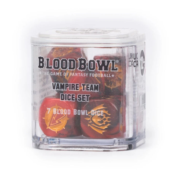 Blood Bowl: Vampire Team Dice Set (202-32) (Würfelset des Vampire-Teams)