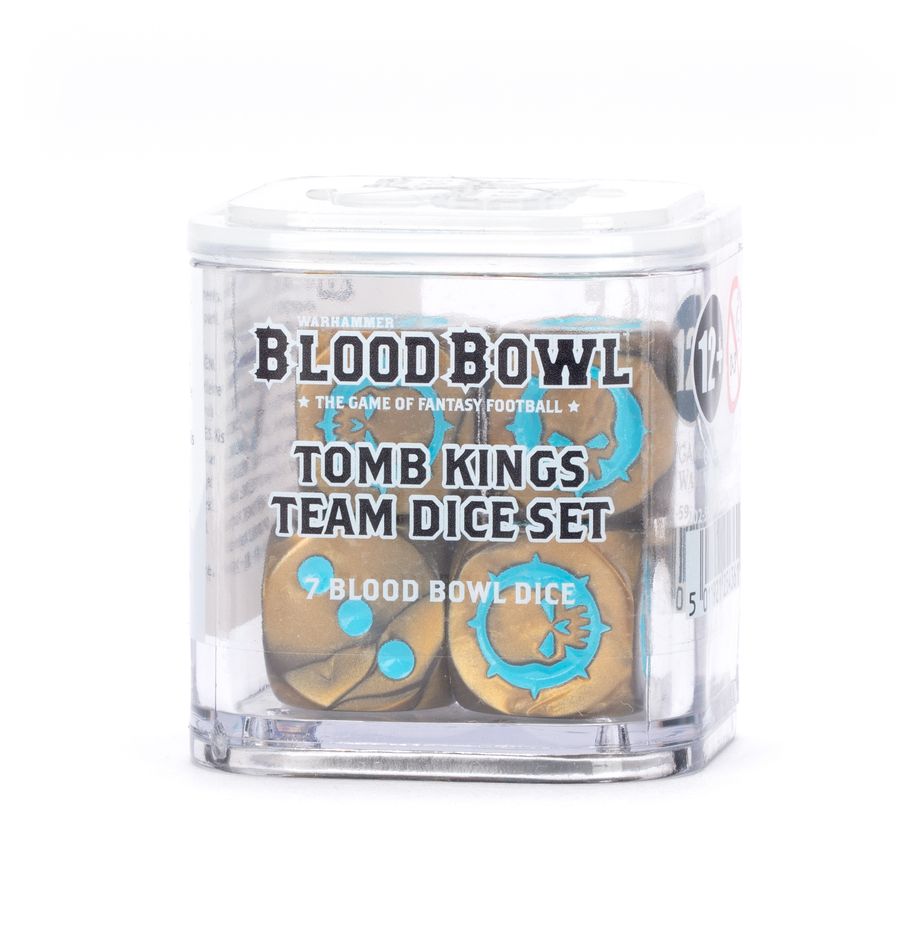 Tomb Kings Team Dice Set (202-59) (2025) (Würfelset der Gruftkönige von Khemri)