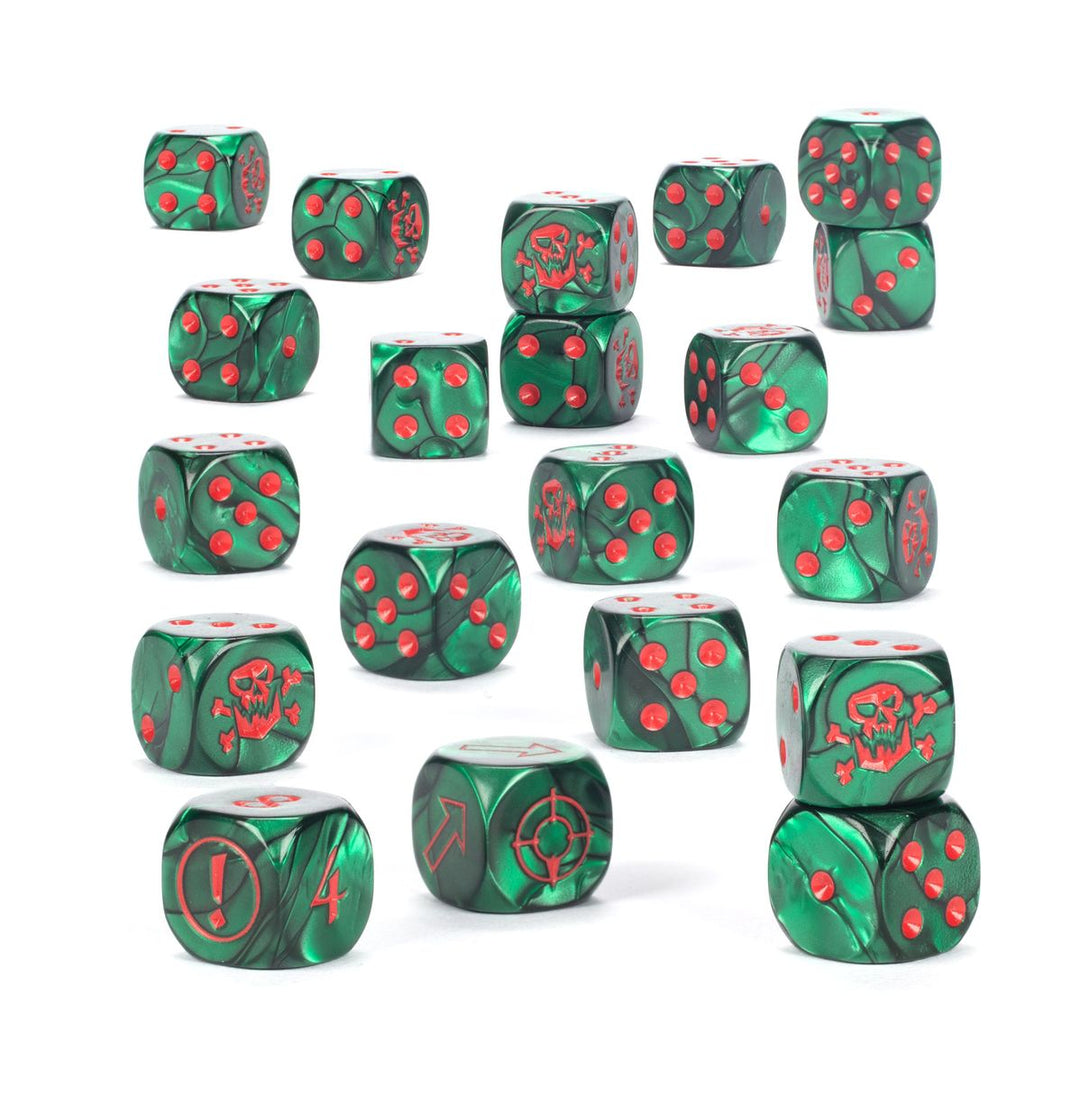 The Old World - Orc & Goblin Tribes: Dice Set  (09-04)