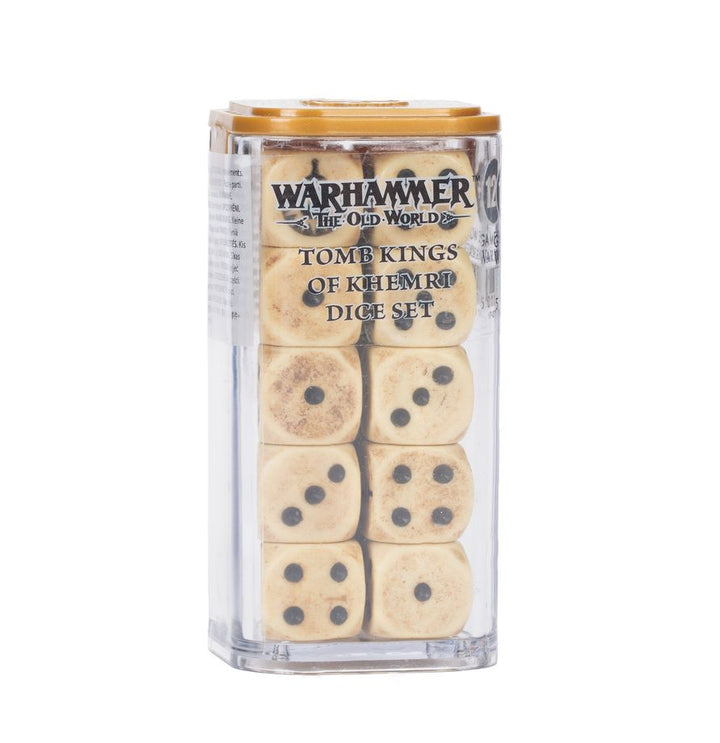 Tomb Kings of Khemri Dice Set (07-07) (Würfelset der Gruftkönige von Khemri)