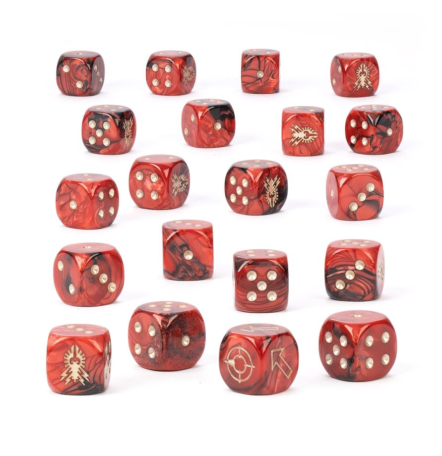 Legio Custodes Dice set (31-159) (Würfelset der Legio Custodes)