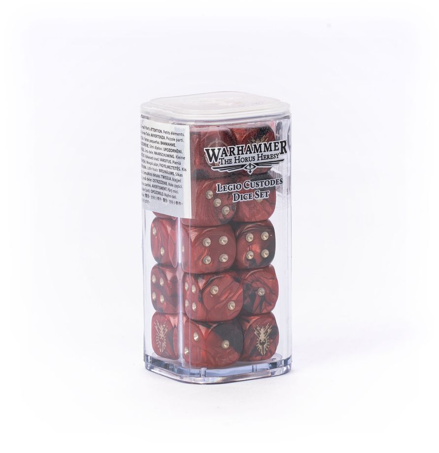 Legio Custodes Dice set (31-159) (Würfelset der Legio Custodes)