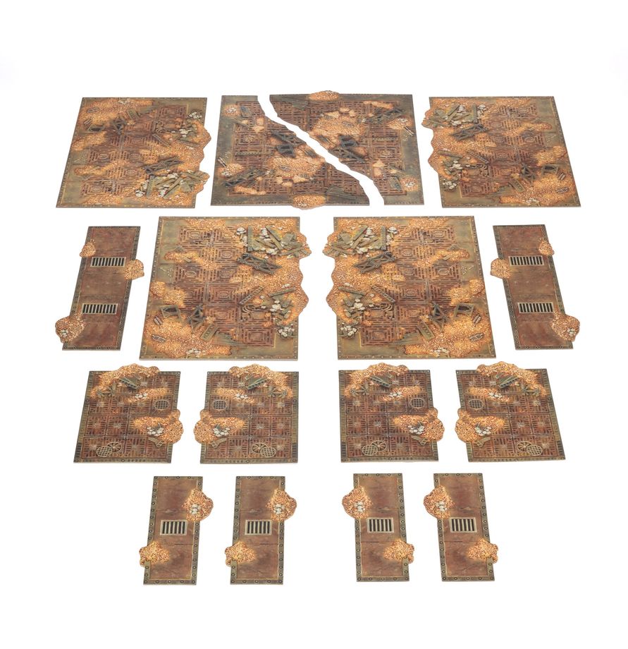 Warhammer 40,000: Terrain Area Set (65-58) (11. Edition) (Warhammer 40.000: Geländebereichset)
