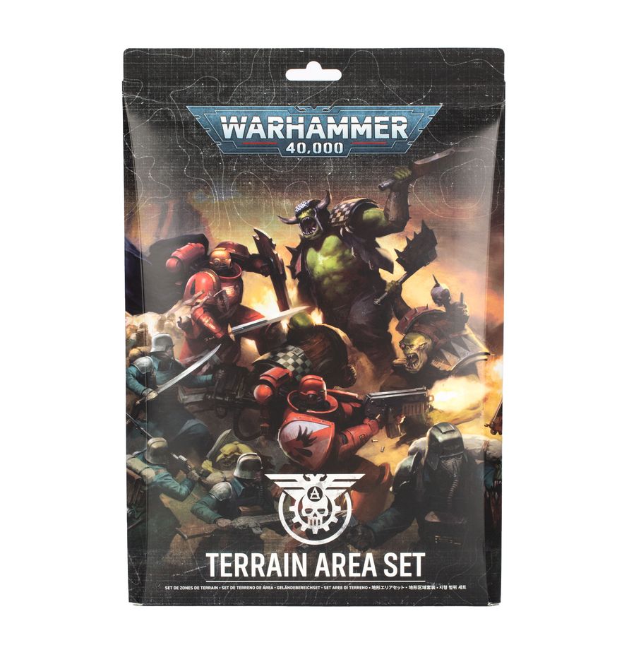 Warhammer 40,000: Terrain Area Set (65-58) (11. Edition) (Warhammer 40.000: Geländebereichset)