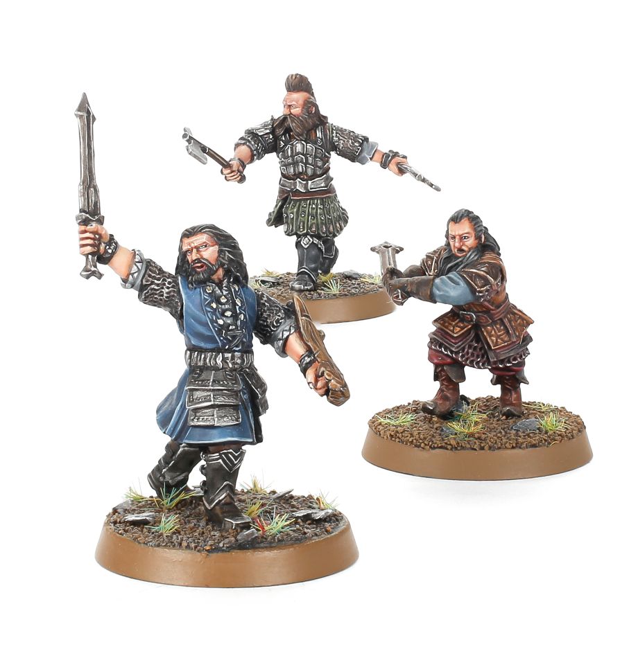 Middle-Earth : Young Thorin™, Balin™ and Dwalin™ (Mail Order) (Junger Thorin™, Balin™ und Dwalin™)
