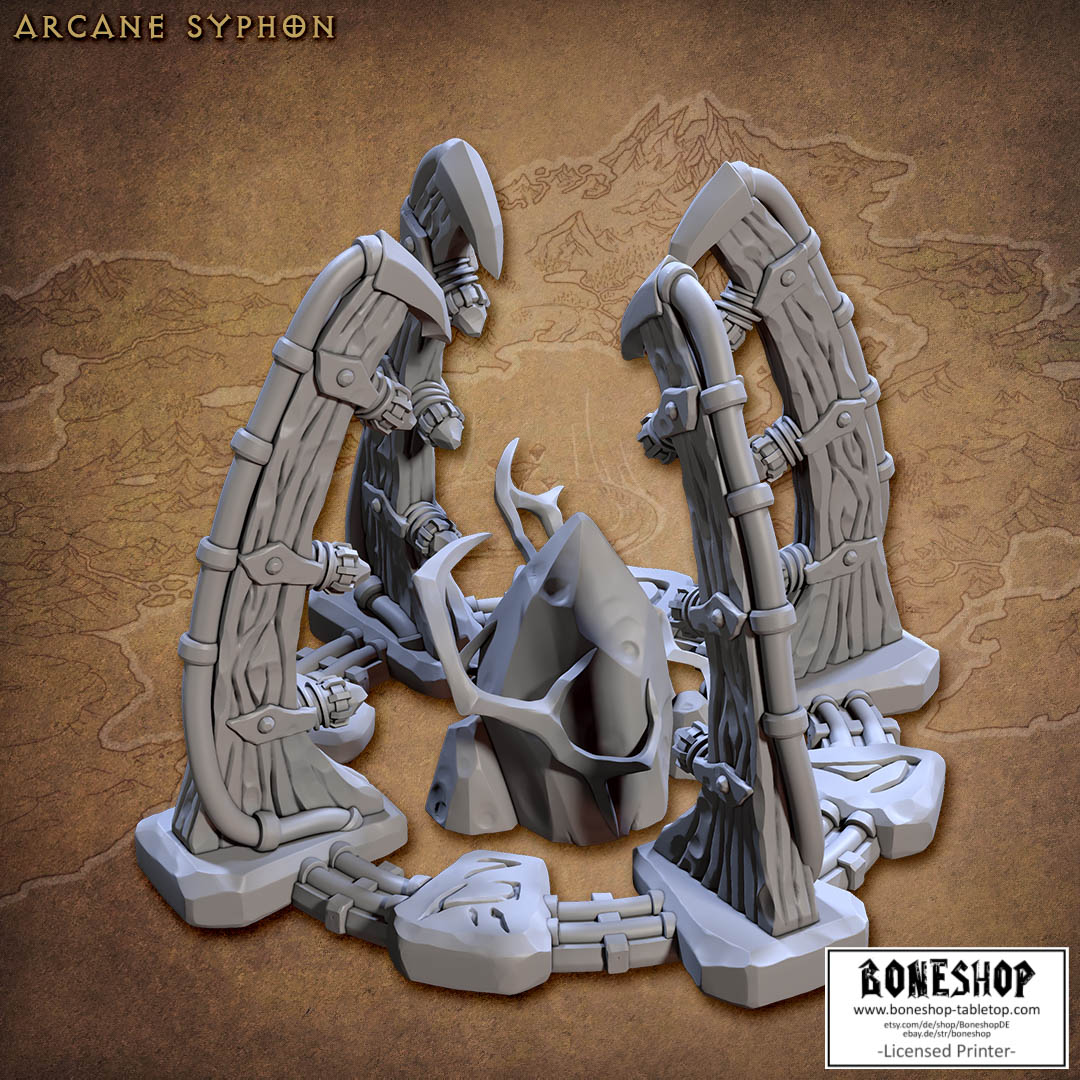 Sandfang Ratkins „Arcane Syphon" 28mm-35mm | RPG | DnD | Boneshop