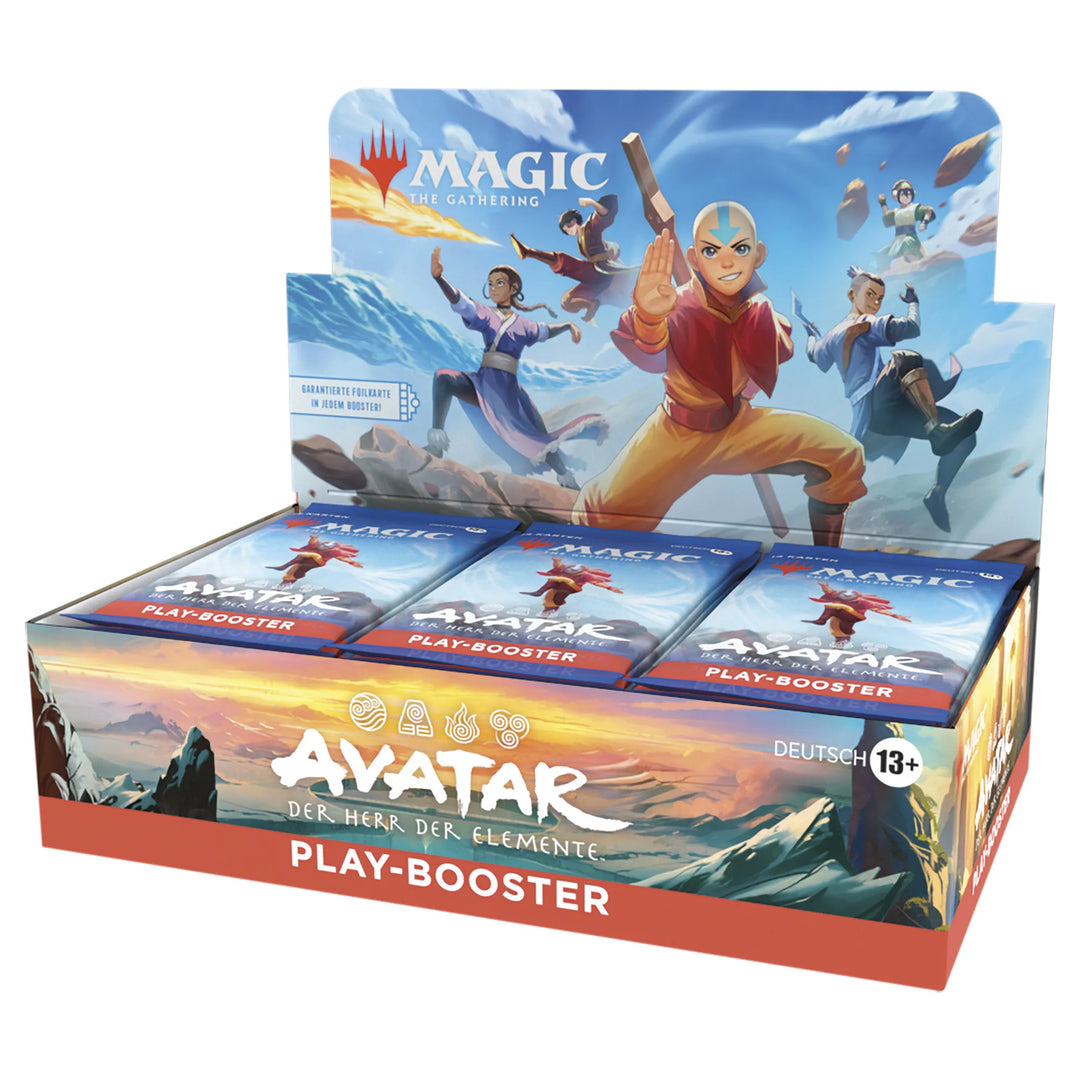 Avatar: Der Herr der Elemente - Play-Booster-Display (30 Play-Booster) - deutsch