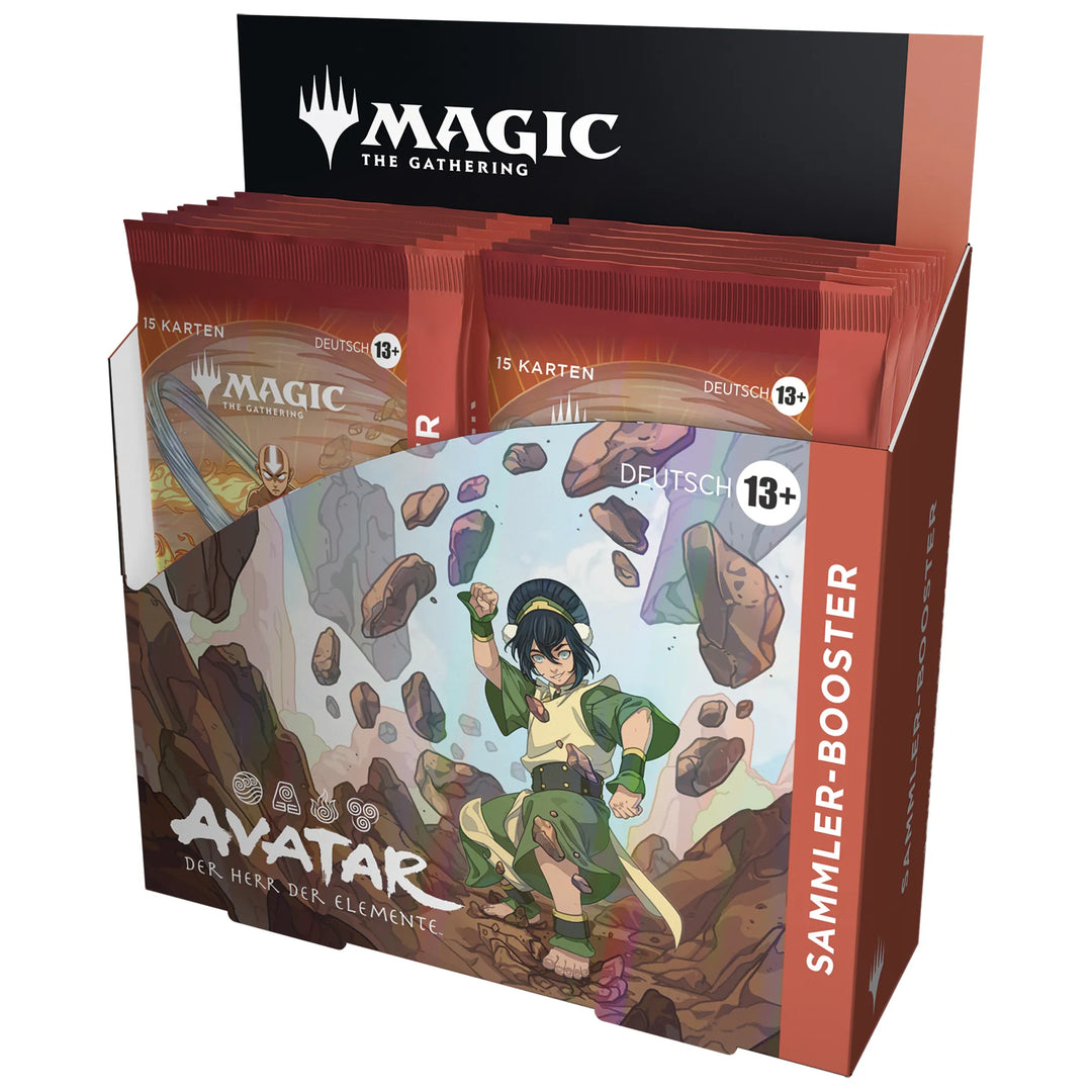 Avatar: Der Herr der Elemente - Sammler-Booster-Display (12 Sammler-Booster) - deutsch