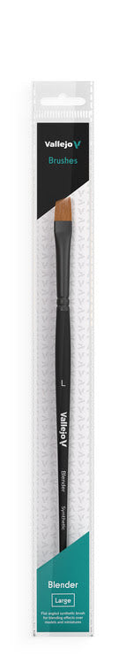 Vallejo - Blender - Flat Angled Synthetic Brush - Size Large
