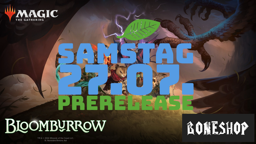 Samstag 27.07. - Bloomburrow Prerelease - Sealed Deck - 12:00 Uhr / 12:15 Uhr