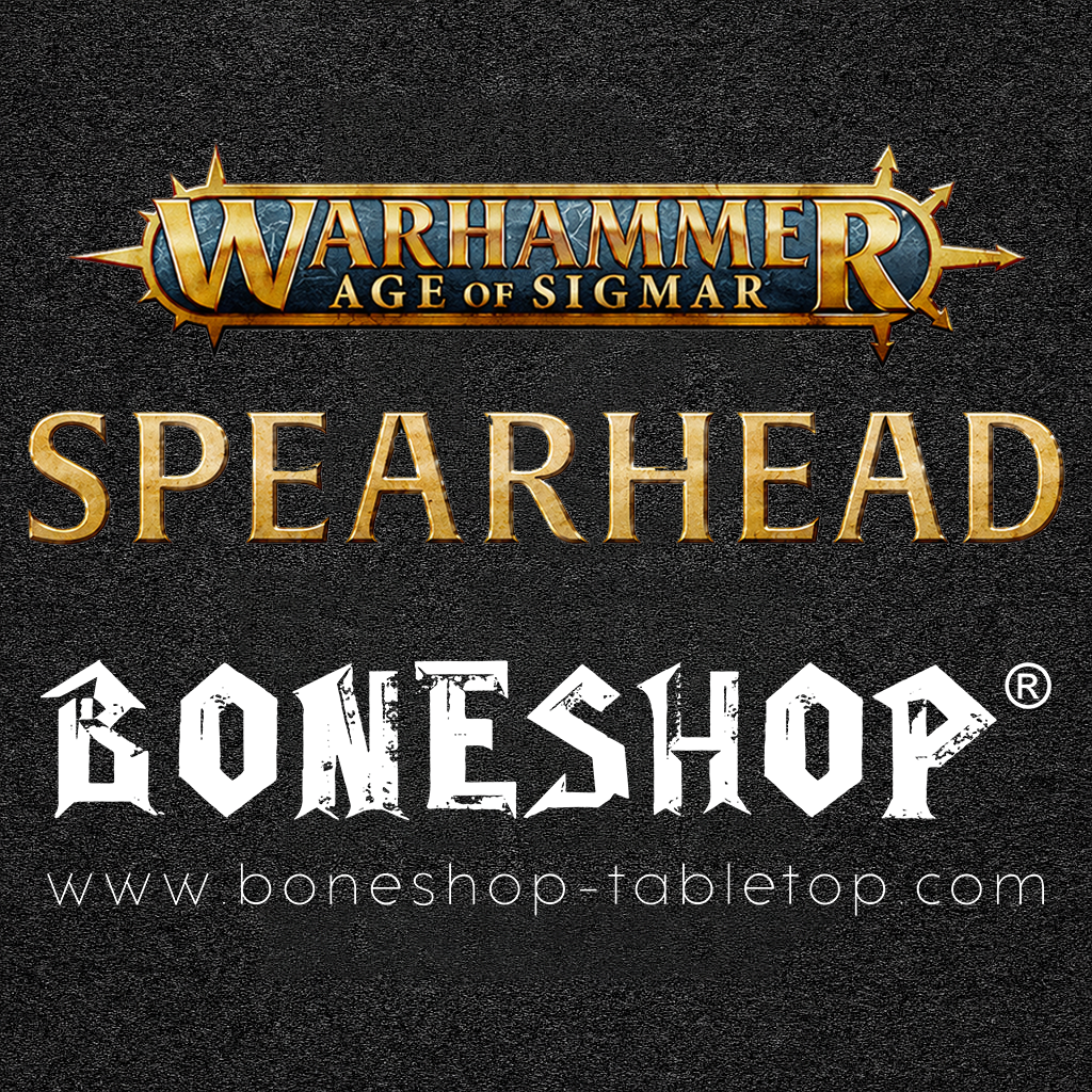 2026 Juli - WARHAMMER TURNIER - AoS - 04.07.2026 - SPEARHEAD Ticket - Regeln in der Boneshop WhatsApp Community &amp; in der Produktbeschreibung