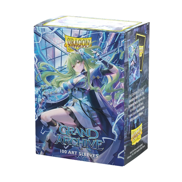 Dragon Shield Kartenhüllen - Standardgröße Dual Matte (100) "Grand Archive" - Lorraine, Arclight Saber