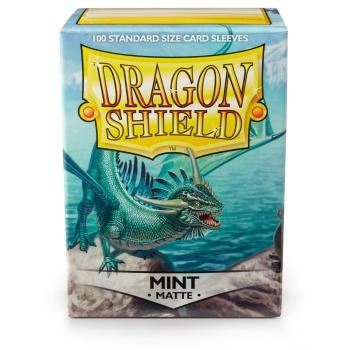 Dragon Shield Card Sleeves - Matte Mint (100) protective Sleeves