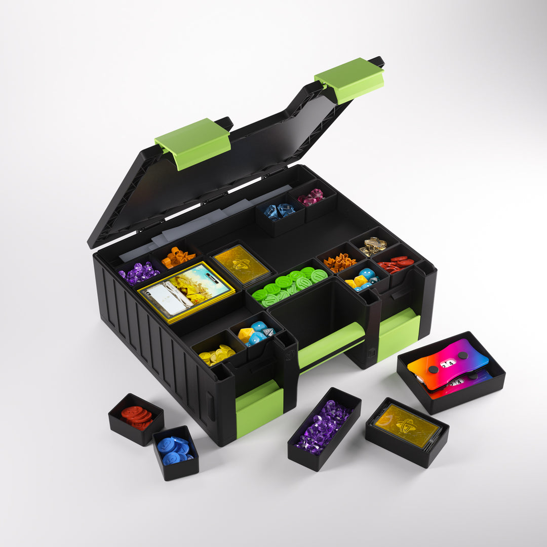 Gamegenic Advanced Box - Game Castle - Schwarz/ Grün