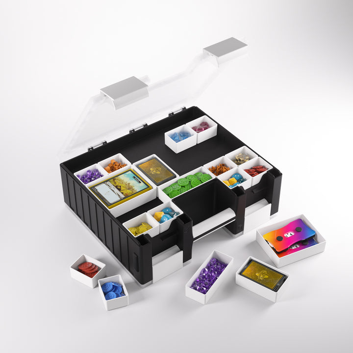 Gamegenic Advanced Box - Game Castle - Schwarz /Weiß/ Transparent