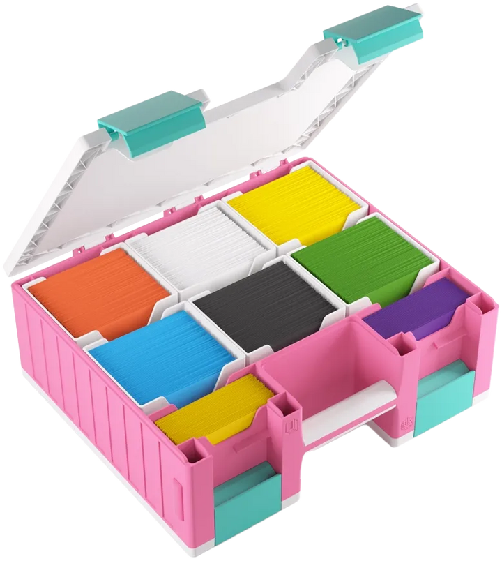 Gamegenic Advanced Box - Game Castle - Pink/ Weiß/ Teal