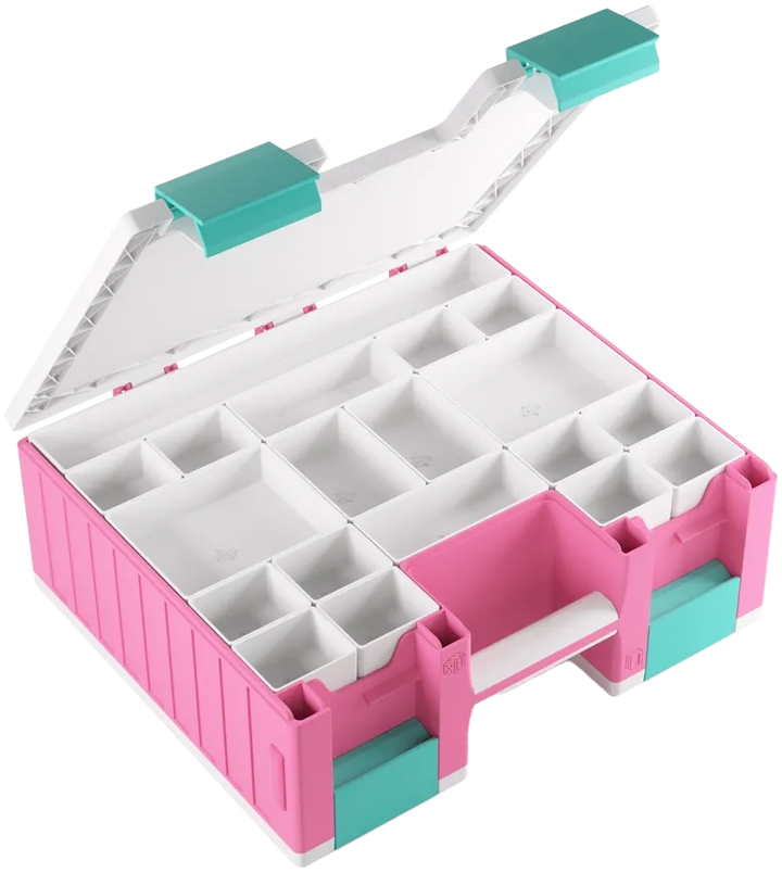 Gamegenic Advanced Box - Game Castle - Pink/ Weiß/ Teal
