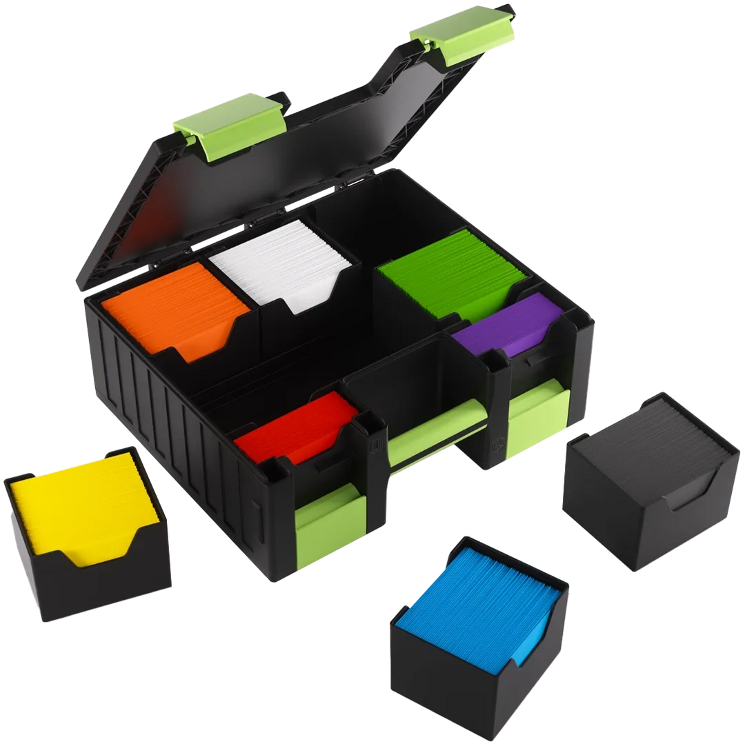 Gamegenic Advanced Box - Game Castle - Schwarz/ Grün