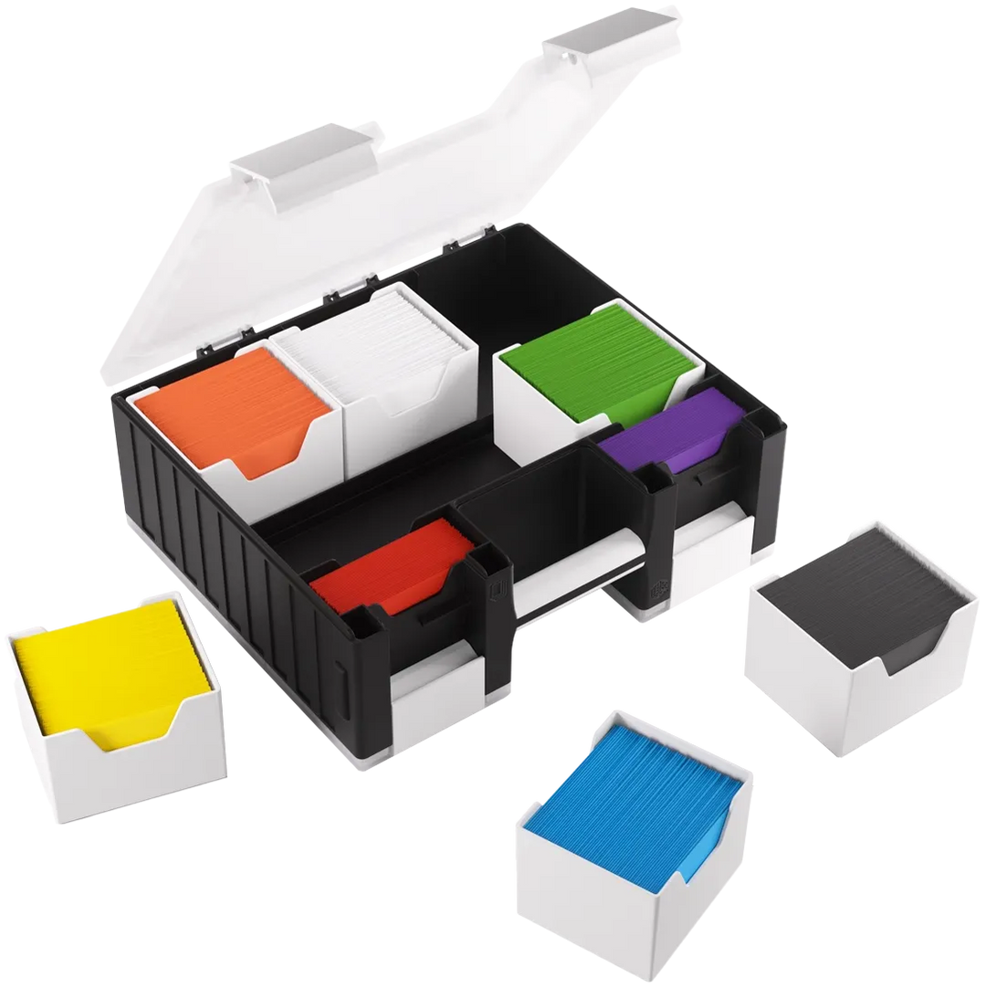 Gamegenic Advanced Box - Game Castle - Schwarz /Weiß/ Transparent
