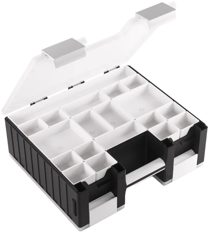 Gamegenic Advanced Box - Game Castle - Schwarz /Weiß/ Transparent