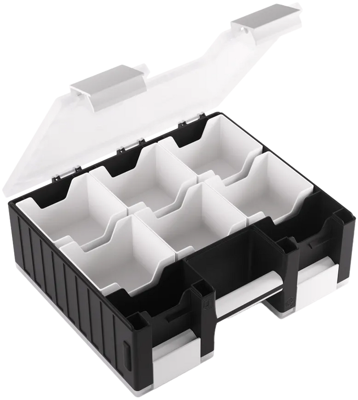 Gamegenic Advanced Box - Game Castle - Schwarz /Weiß/ Transparent